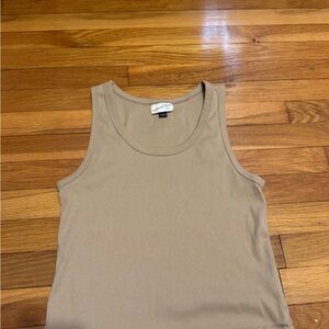universal thread tan tank top